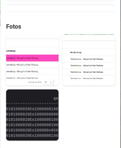 Fotos in der Detailansicht